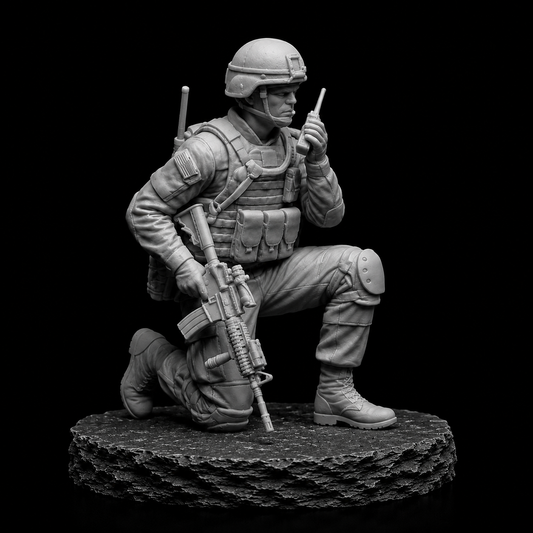 Equipo de emergencia moderno - Set de figuras de 5 piezas