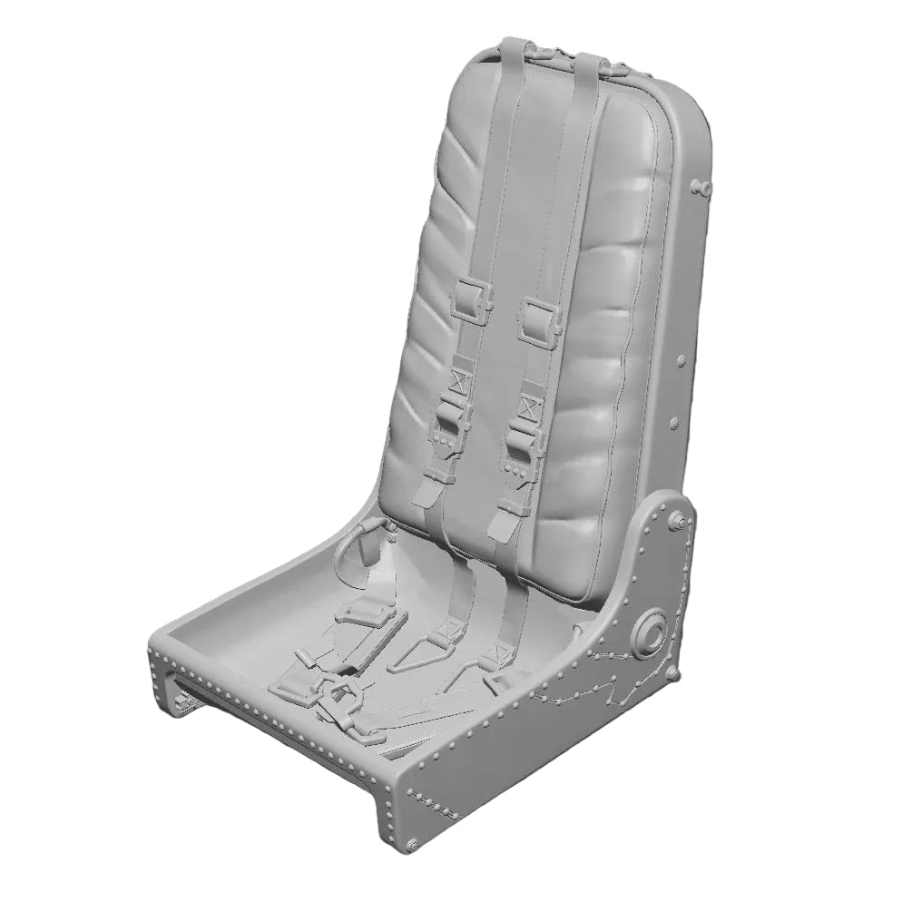 Pilot's seat for the Me-262 resin model