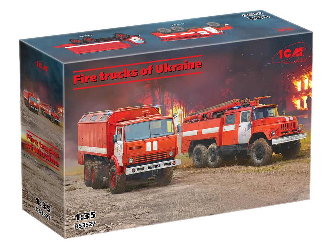 Baubericht ICM DS3527 Fire Trucks Of Ukraine 1/35