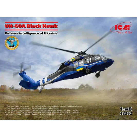 Baubericht - ICM Black Hawk in 1/48