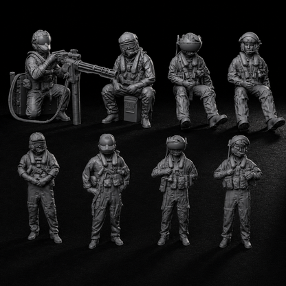 UH-1 Venom Crew Einzelfiguren