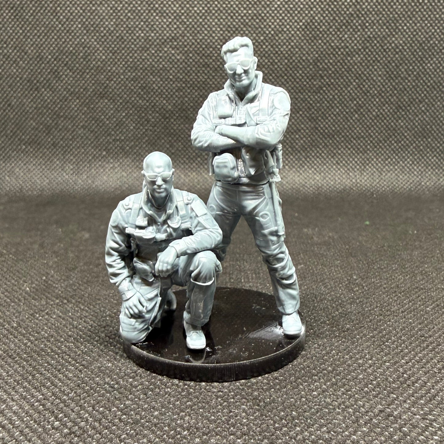 Türkische Luftwaffe – Vorfeldszene (F-16) - 5-teiliges Figuren-Set