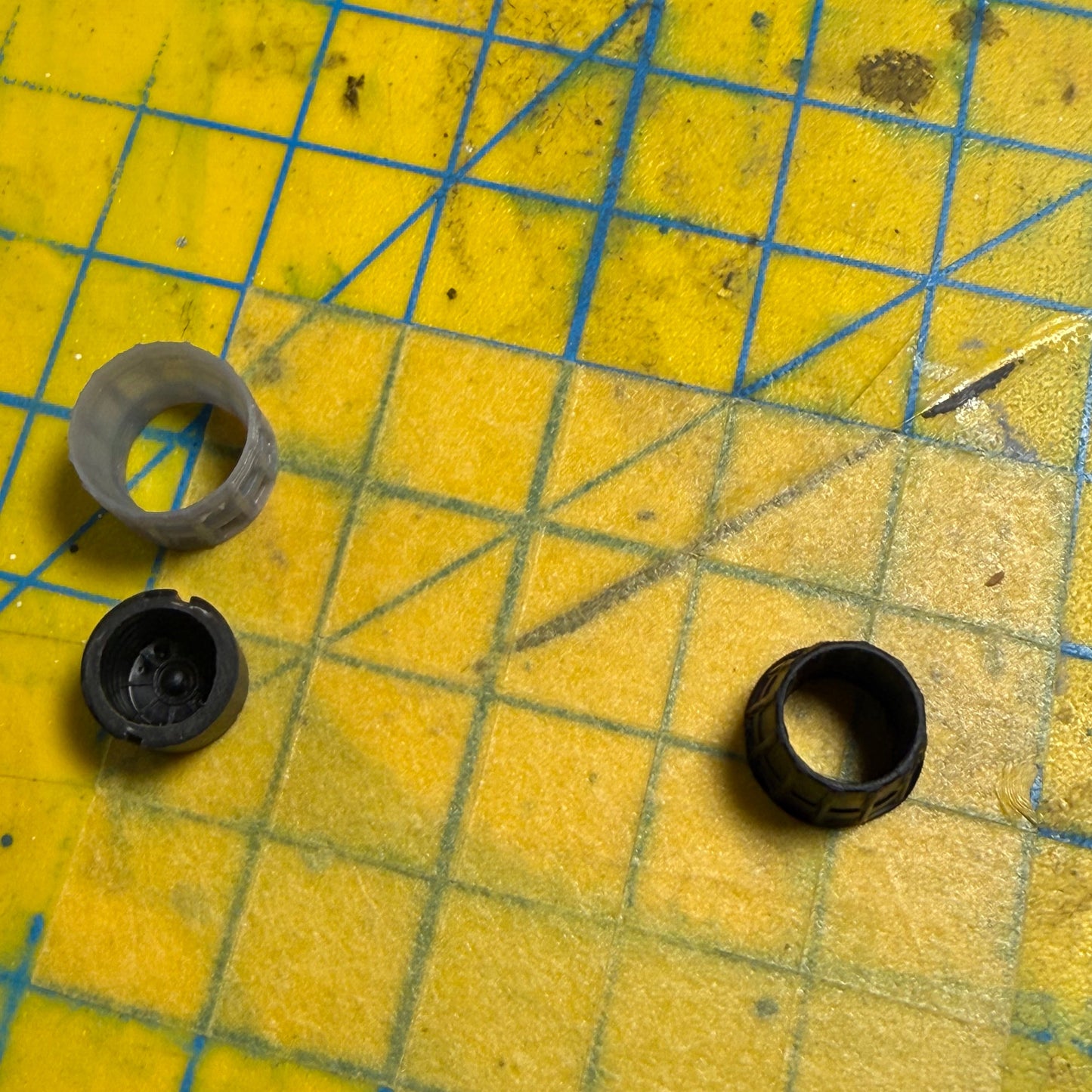 B-1B Engine exhaust nozzle resin 3d print replace academy part