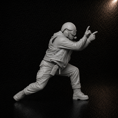 Carrier Deck Crew (Set B) - 5-Piece Figure Set