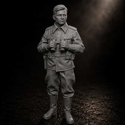 German WWII Tiger Tank Commander