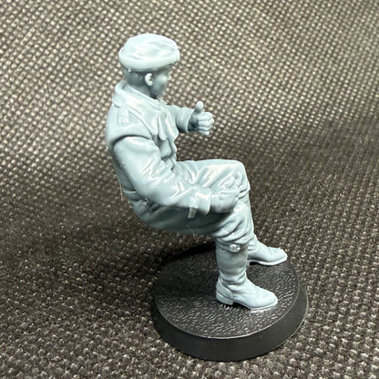 Hans Joachim Marseille Premium Resin Figure Messerschmitt Bf109 3
