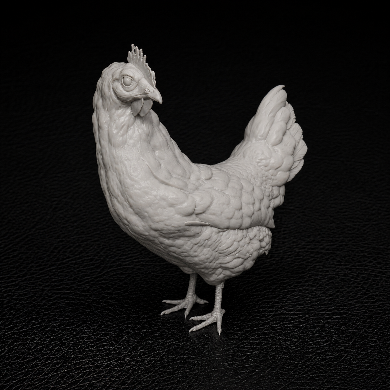 Huhn stehend