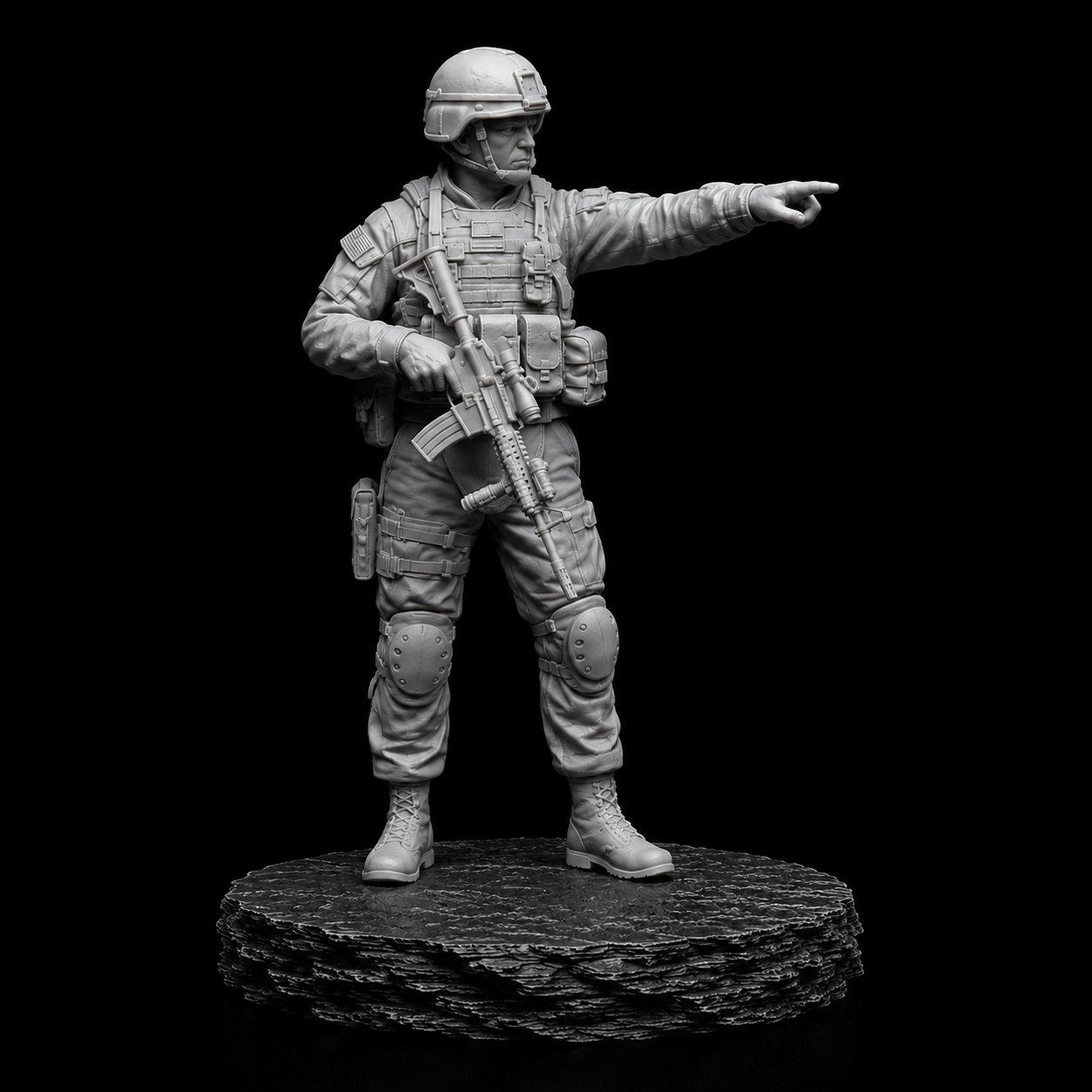 Modernes Einsatzteam - 5 - teiliges Figuren-Set