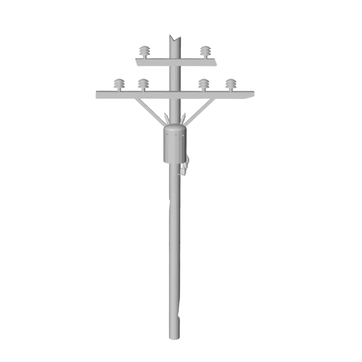power pole resin 3d printed